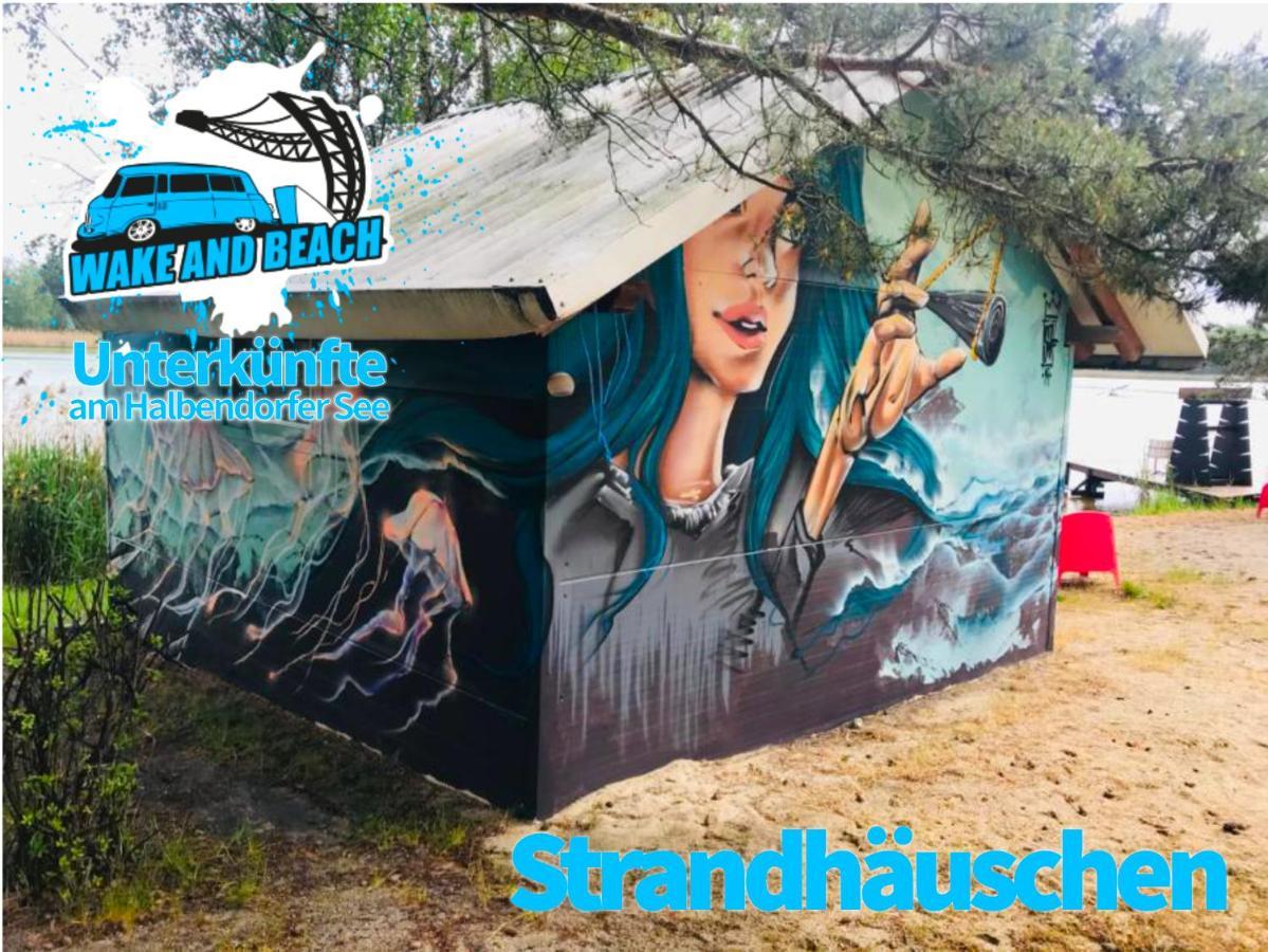 Unterkuenfte Bei Wake And Beach Am Halbendorfer See Schleife Zewnętrze zdjęcie