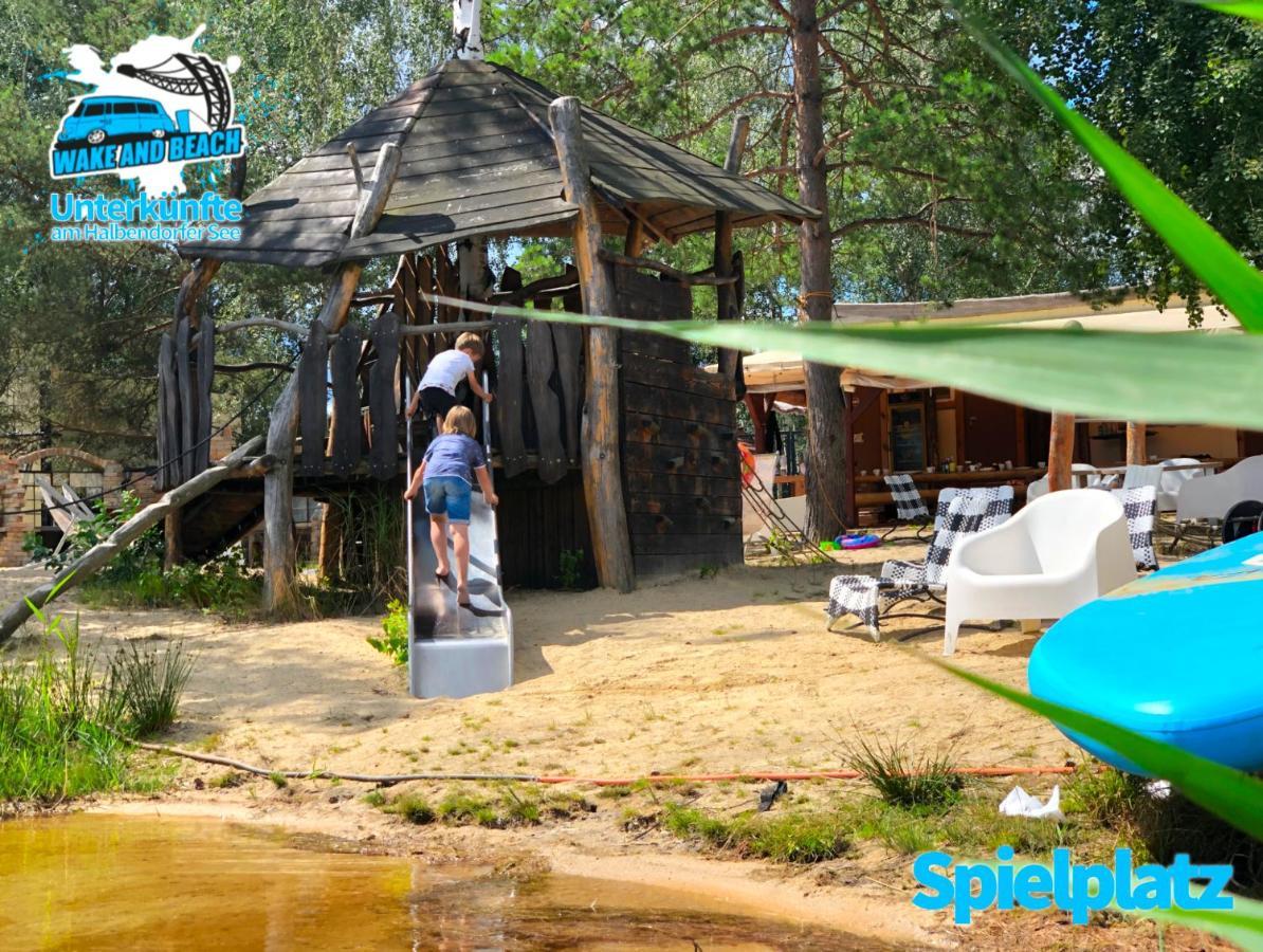 Unterkuenfte Bei Wake And Beach Am Halbendorfer See Schleife Zewnętrze zdjęcie