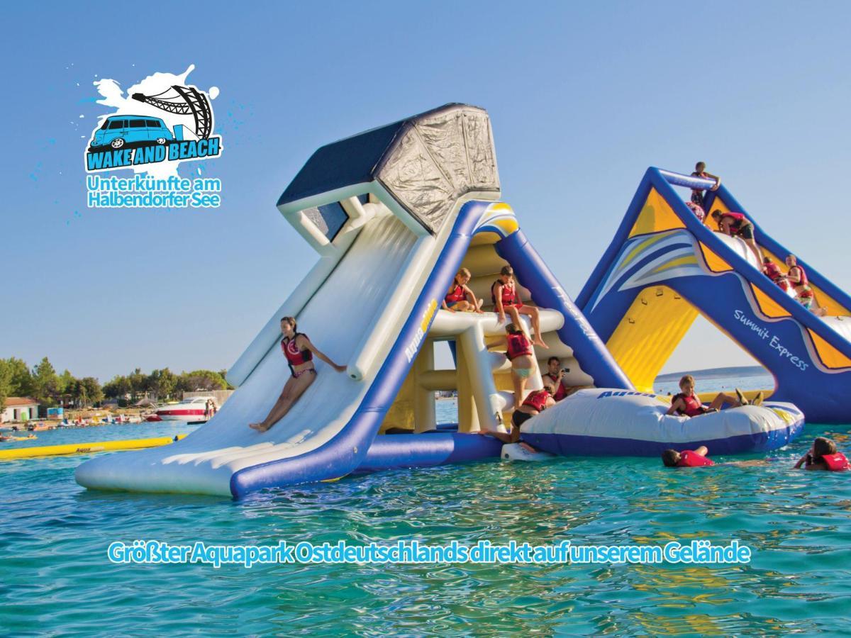 Unterkuenfte Bei Wake And Beach Am Halbendorfer See Schleife Zewnętrze zdjęcie